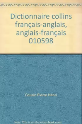 Couverture du produit · Dictionnaire Collins français-anglais, anglais-français