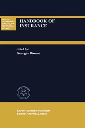 Couverture du produit · Handbook of Insurance