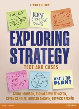 Couverture du produit · Exploring Strategy Text & Cases-