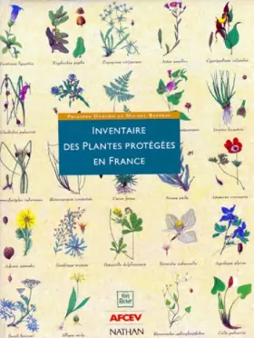 Couverture du produit · Inventaire des plantes protégées en France