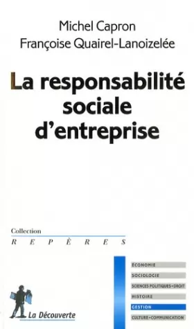 Couverture du produit · La Responsabilite Sociale de l'Entreprise