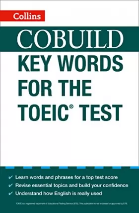 Couverture du produit · COBUILD Key Words for the TOEIC Test