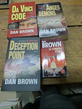 Couverture du produit · Lot de 4 livres de Dan Brown : Da Vinci code - Anges & démons - Le symbole perdu - deception point