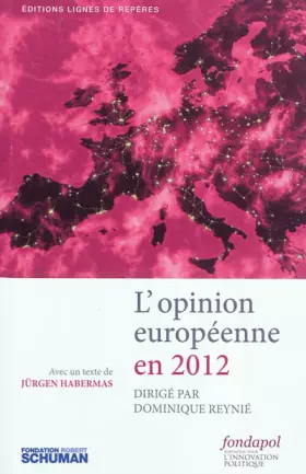 Couverture du produit · L'opinion européenne en 2012
