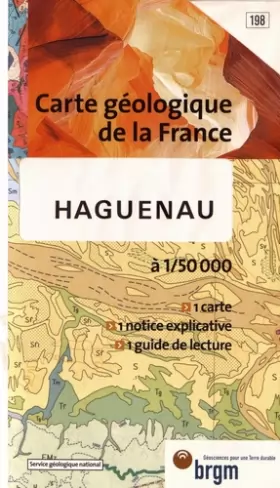 Couverture du produit · Carte géologique : Haguenau