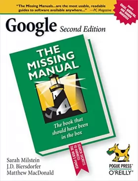 Couverture du produit · Google: The Missing Manual 2e