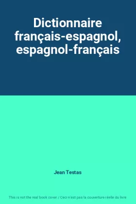 Couverture du produit · Dictionnaire français-espagnol, espagnol-français