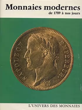 Couverture du produit · Monnaies modernes de 1789 à nos jours.
