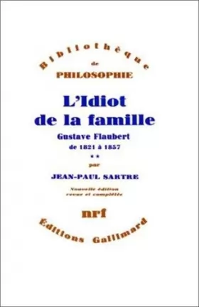 Couverture du produit · L'idiot de la famille 2 by Jean-Paul Sartre(1988-04-14)
