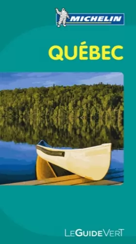 Couverture du produit · Guide Vert Québec