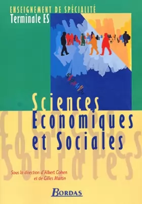 Couverture du produit · Sciences économiques et sociales, terminale ES : Enseignement de spécialité