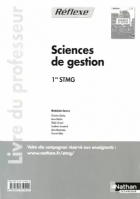 Couverture du produit · Sciences de gestion - 1re STMG
