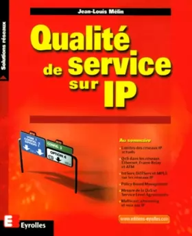 Couverture du produit · Qualité de service sur IP, Ethernet, Frame Relay et ATM