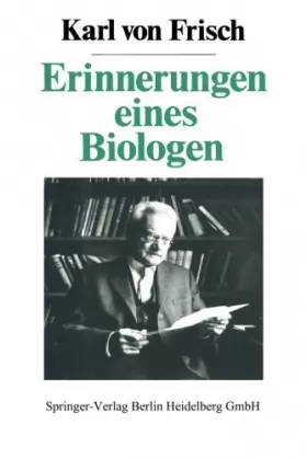 Couverture du produit · Erinnerungen eines Biologen (German Edition) by Karl von Frisch (1973-11-26)