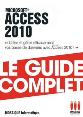 Couverture du produit · Access 2010