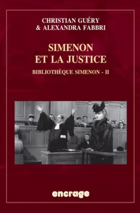Couverture du produit · Simenon et la justice: Bibliothèque Simenon - II