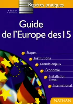 Couverture du produit · Guide de l'Europe des 15