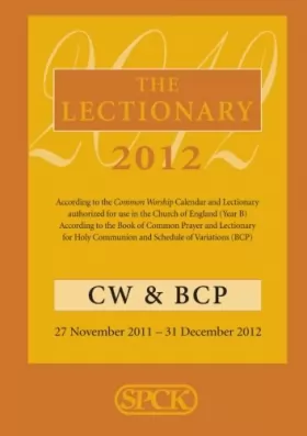 Couverture du produit · The Lectionary 2012 - Common Worship and Book of Common Prayer