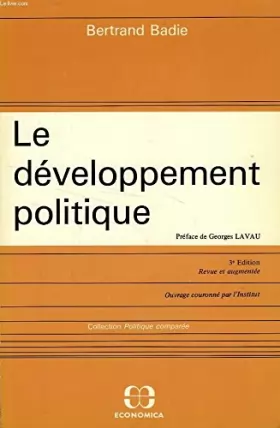 Couverture du produit · Le développement politique (Politique comparée)