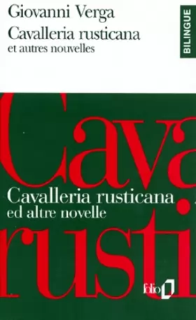 Couverture du produit · Cavalleria rusticana et autres nouvelles/Cavalleria rusticana ed altre novelle