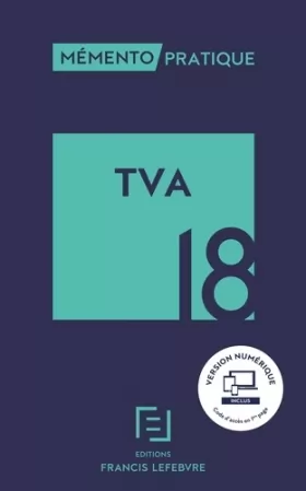 Couverture du produit · MEMENTO TVA 2018