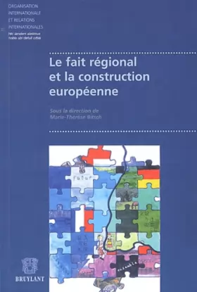 Couverture du produit · Le fait régional et la construction européenne