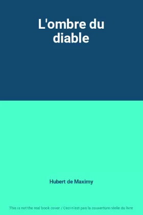 Couverture du produit · L'ombre du diable