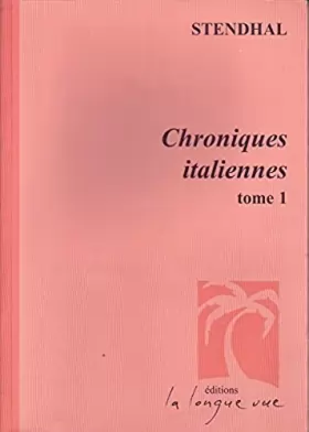 Couverture du produit · Chroniques italiennes, numéro 1