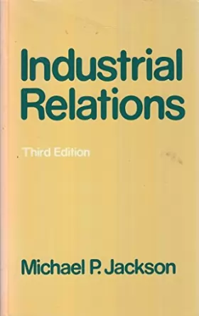Couverture du produit · Industrial Relations: A Textbook