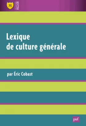 Couverture du produit · Lexique de culture générale