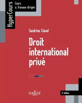 Couverture du produit · Droit international privé - 3e éd.: HyperCours