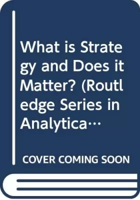 Couverture du produit · What is Strategy and Does it Matter?