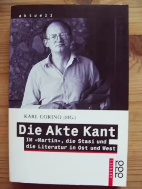 Couverture du produit · Die Akte Kant