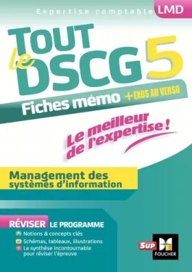 Couverture du produit · Tout le DSCG 5 - Management des systèmes d'informations