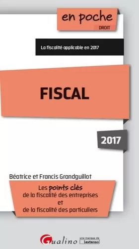 Couverture du produit · Fiscal 2017