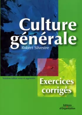 Couverture du produit · Culture générale : Exercices corrigés