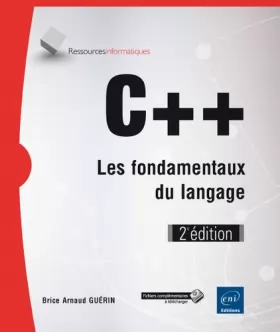 Couverture du produit · C++ - Les fondamentaux du langage (2e édition)