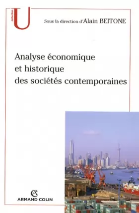 Couverture du produit · Analyse économique et historique des sociétés contemporaines