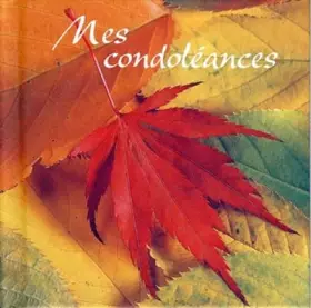 Couverture du produit · MES CONDOLEANCES