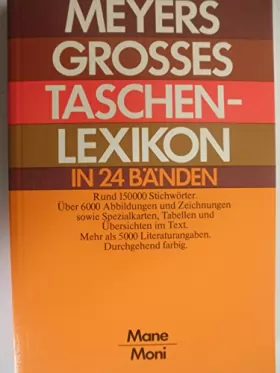 Couverture du produit · Meyers grosses Taschenlexikon in 24 Bänden, Bd. 14, MANE-MONI