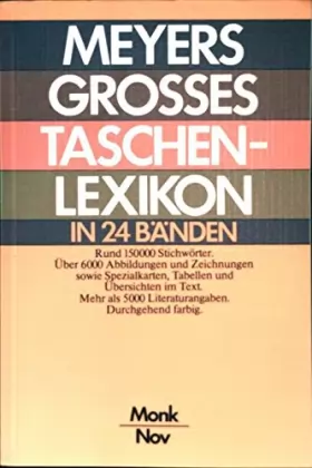 Couverture du produit · Meyers grosses Taschenlexikon in 24 Bänden, Bd. 15, MONK-NOV
