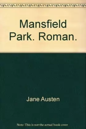 Couverture du produit · Mansfield Park. Roman.