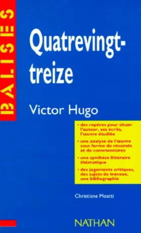 Couverture du produit · Quatrevingt-treize de Victor Hugo