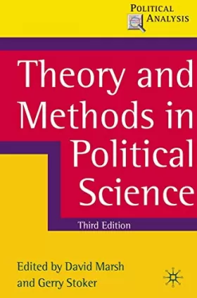 Couverture du produit · Theory and Methods in Political Science