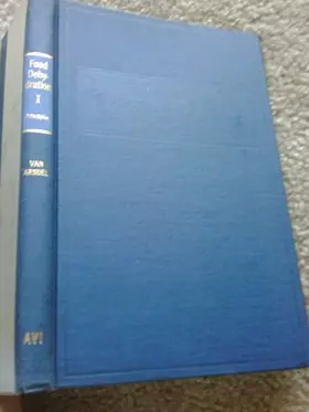 Food Dehydration: Principles v. 1 - Wallace B.Van Arsdel et M.J. Copley
