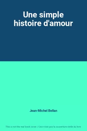 Couverture du produit · Une simple histoire d'amour