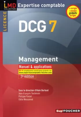 Couverture du produit · Management DCG7 : Manuel et applications