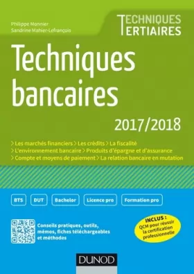 Couverture du produit · Techniques bancaires 2017/2018 - 8e éd.