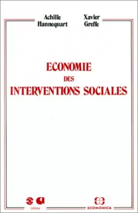 Couverture du produit · Economie des interventions sociales