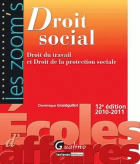 Couverture du produit · Droit social : Droit du travail et Droit de la protection sociale